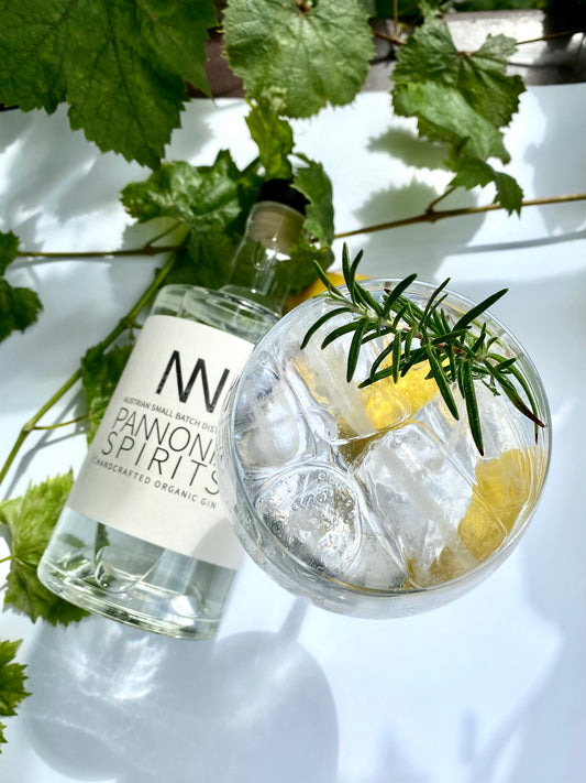 Kleschkalter Gin Tonic mit Pannonia Spirits Bio Dry Gin