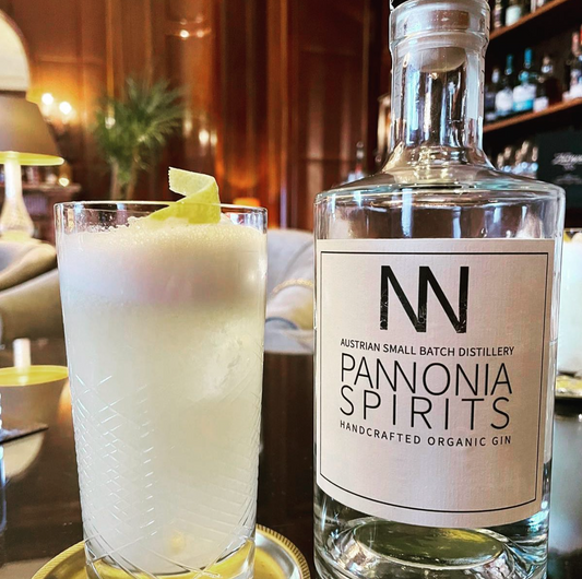 Gin Fizz mit Pannonia Spirits Bio Dry Gin